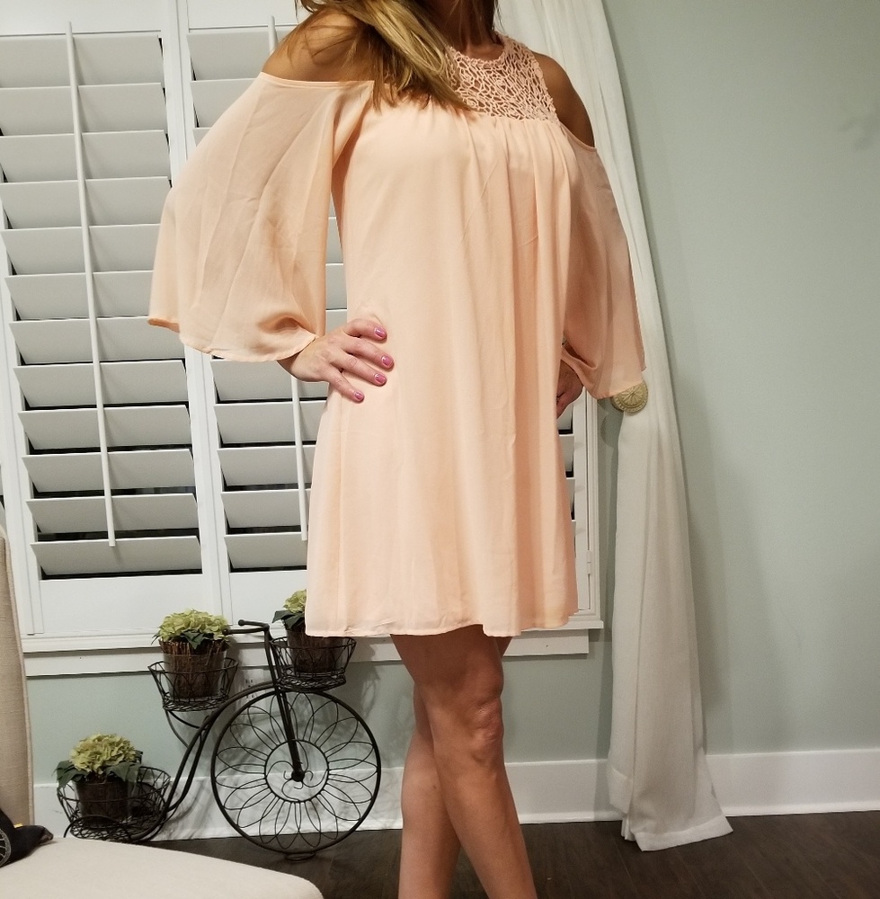 Heart Soul peach dress